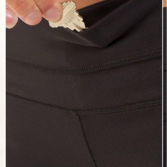 Lululemon Groove Crop Reversible Black - Picture 4 of 10